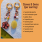 Citrine, Pearl, Jasper, Garnet, Flowers - Gemstone Gallery #1