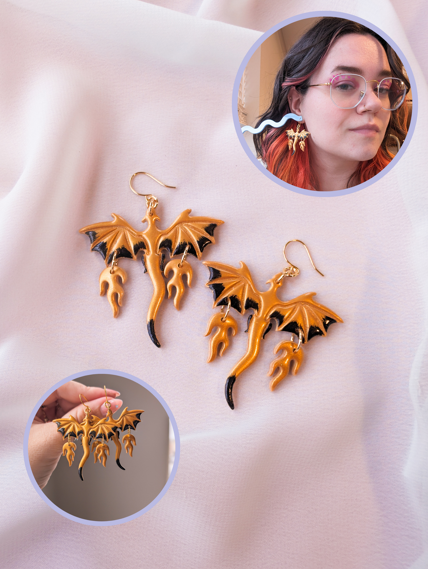 Dragons - Large - Basgiath Gold