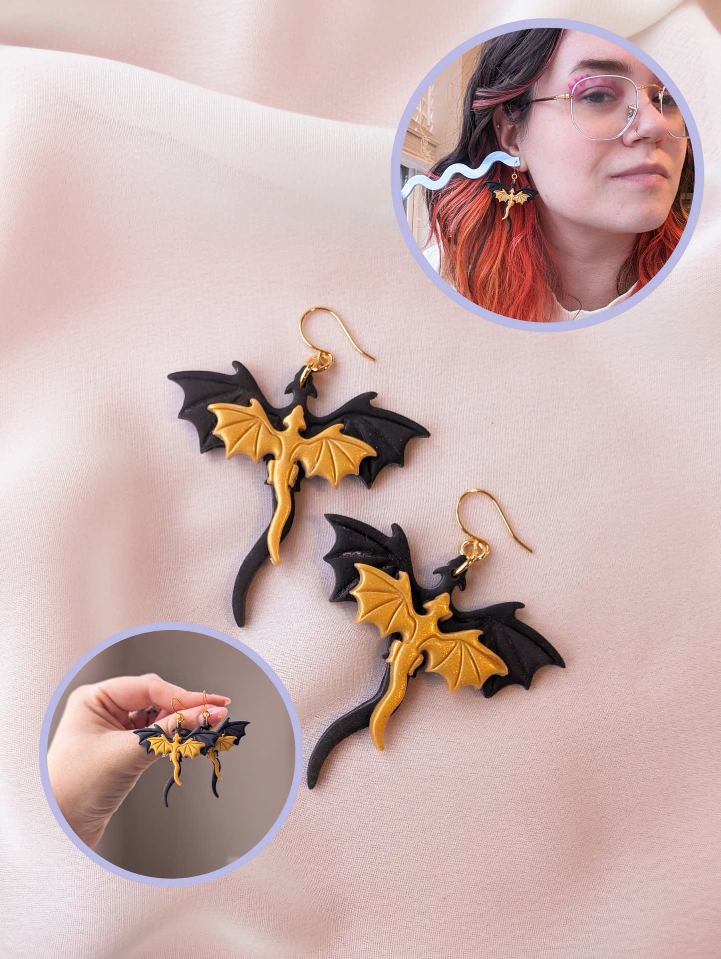 Dragons - Large - Basgiath Gold