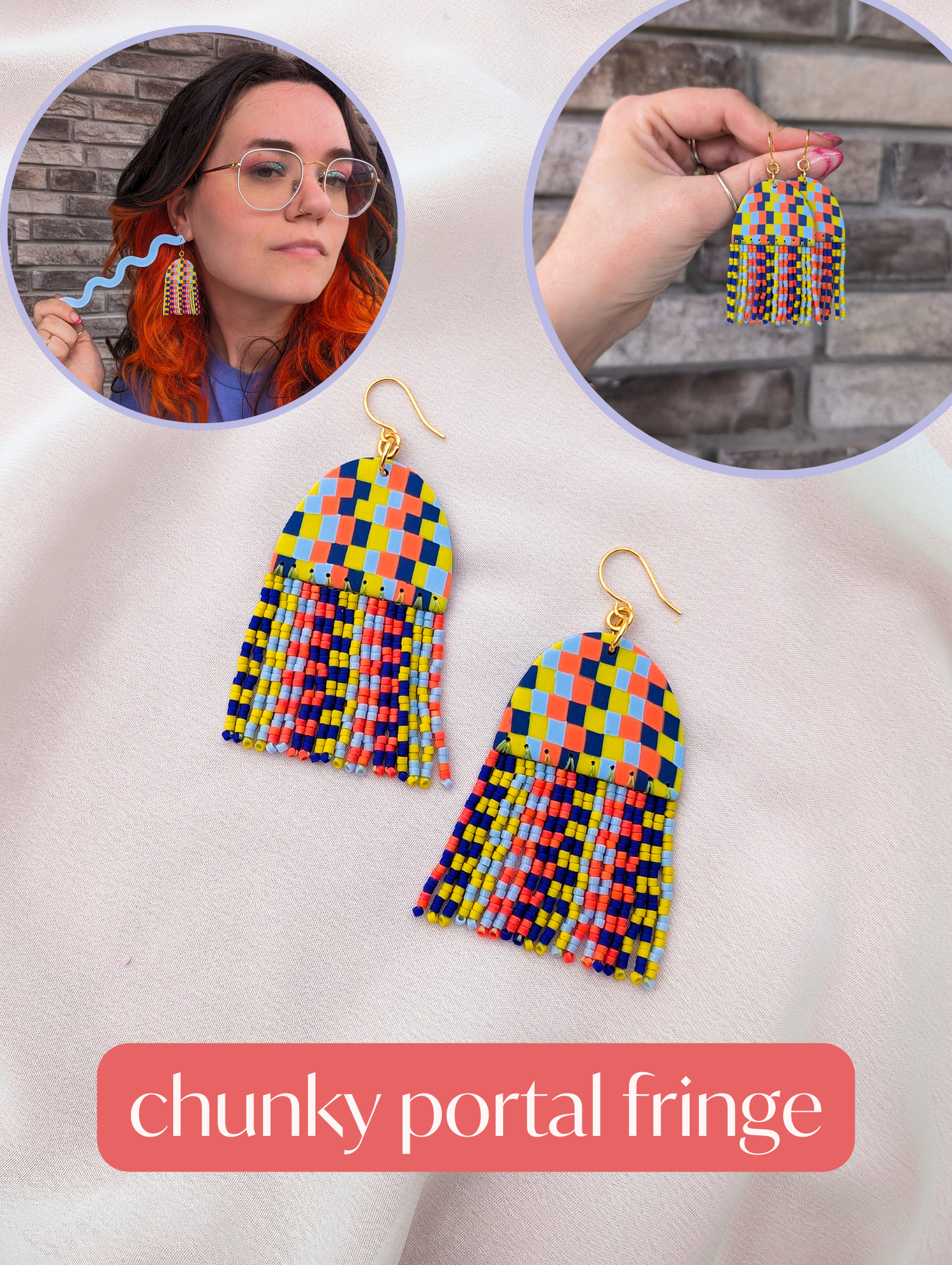 Portal - Cobalt Checkerboard