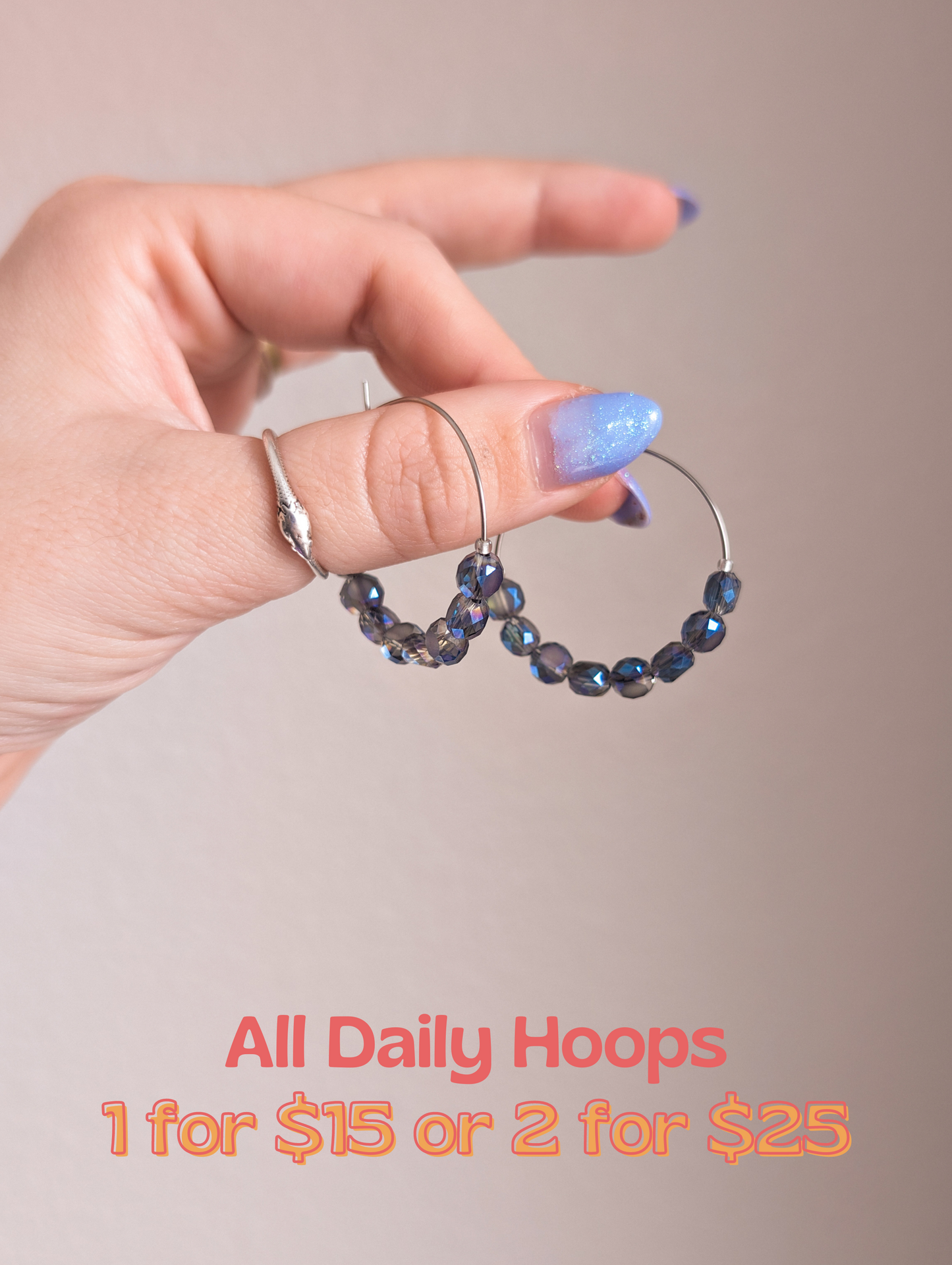 Daily Hoops - Night Sky Faceted Crystal Coins