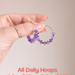 Daily Hoops - Lilac Quartz