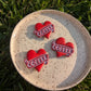 Fridge Magnet - Coffee Lover - Hot Red