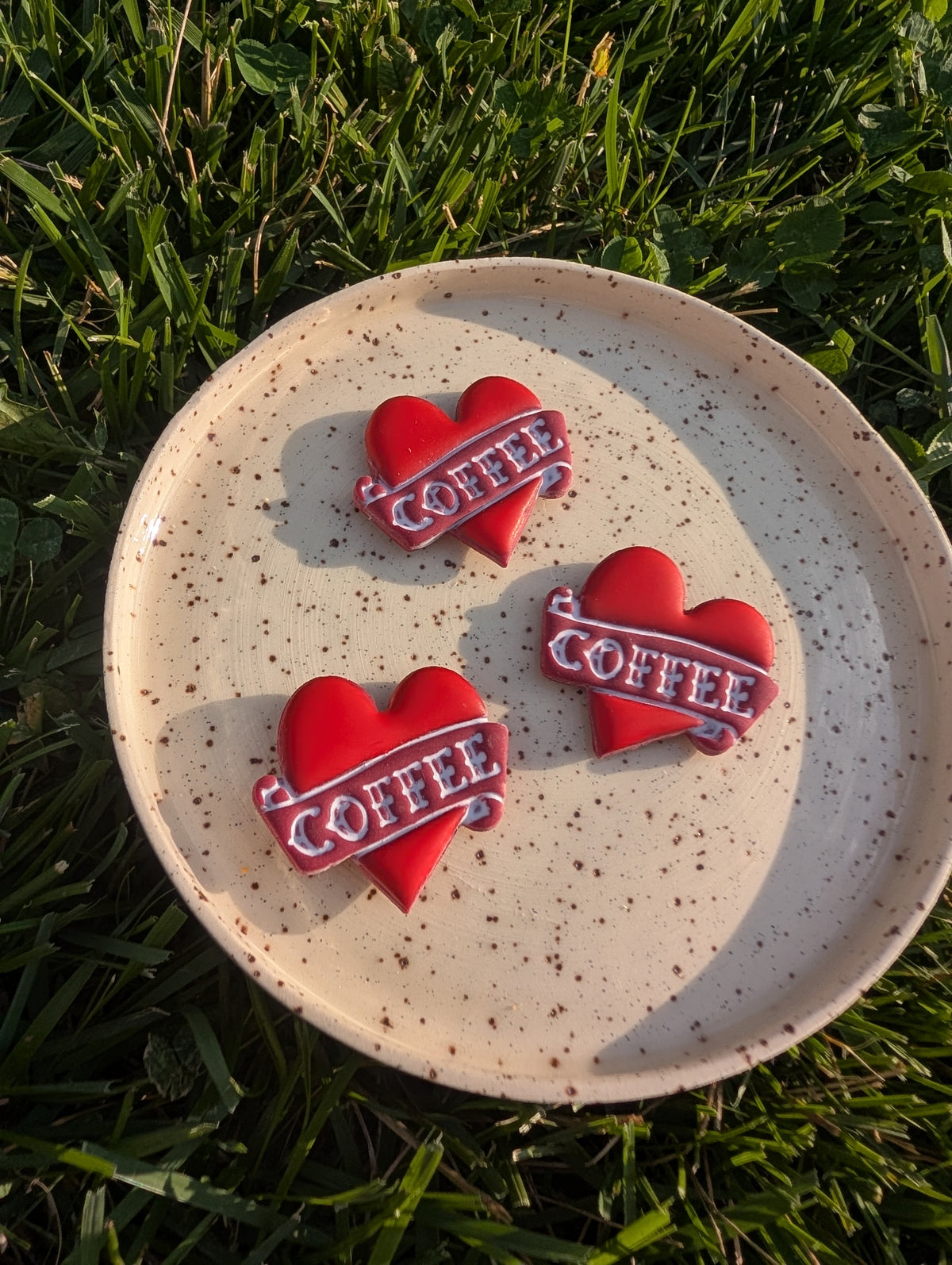 Fridge Magnet - Coffee Lover - Hot Red