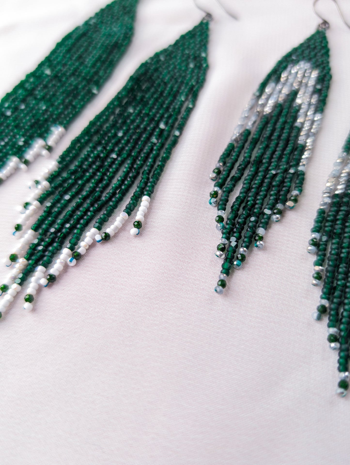 Trio & Mega Fringe - Matte Emerald