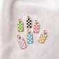 Charms - Golden Checkerboard - Choose Your Color