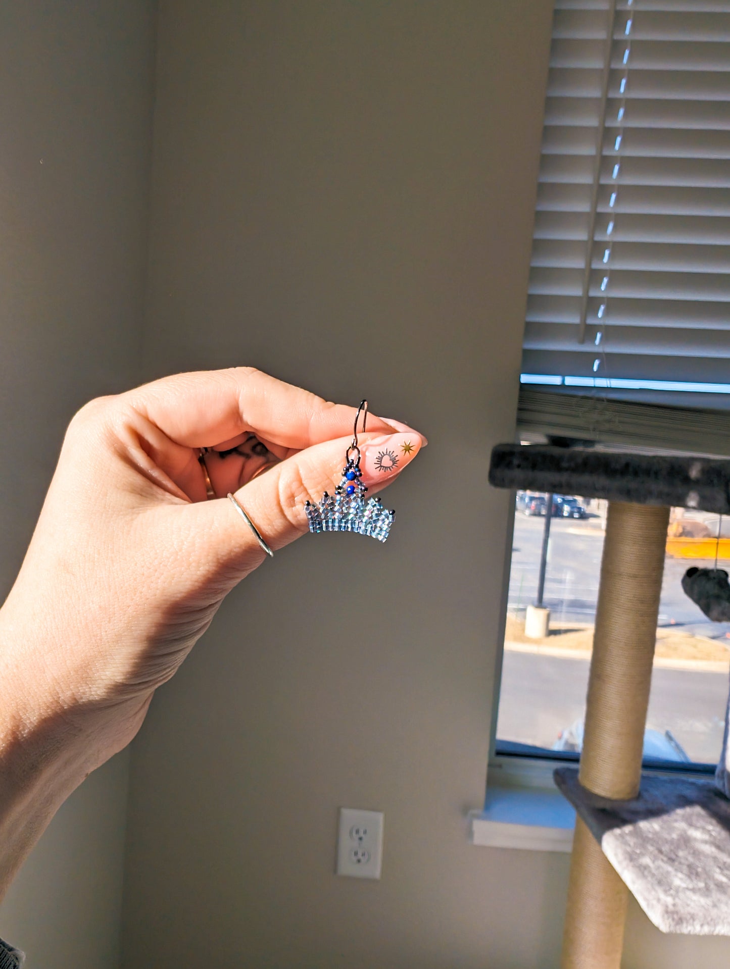 Rose Crown - Faceted Garnet