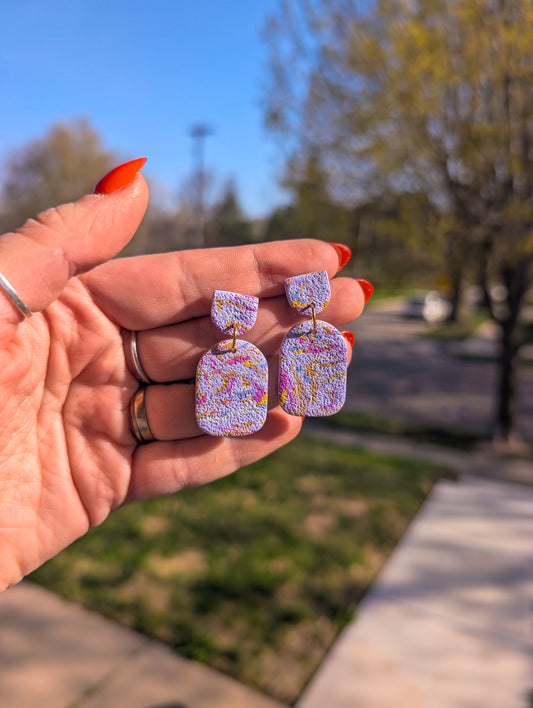 Mini Soft Drop  - Textured Swirls