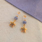 Charms - Blue Aventurine - Golden Stars