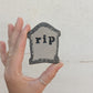 Magnet - RIP - Stoneware