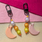 Bag Charm - Clementine Moon