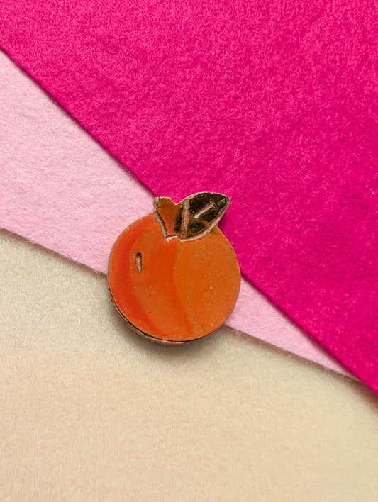 Magnet - Peach - Stoneware