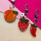Bag Charm - Produce - Stoneware