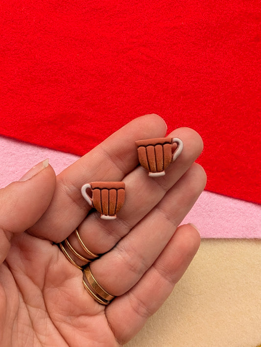 Pumpkin Spice Latte Stud