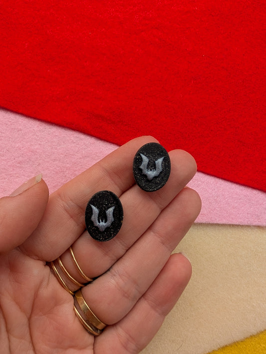 Night Sky & Bat Stud