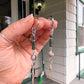 Glimmer - Snowflake Obsidian Column, Black Onyx