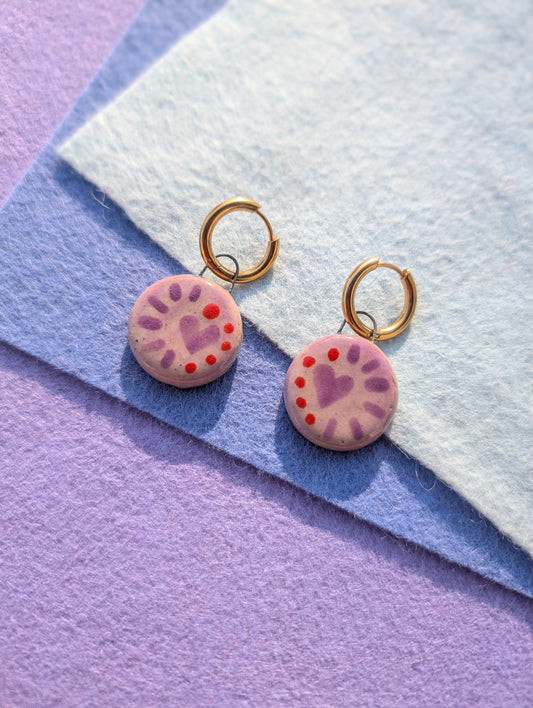 Charms - Stoneware - Lilac Lovers