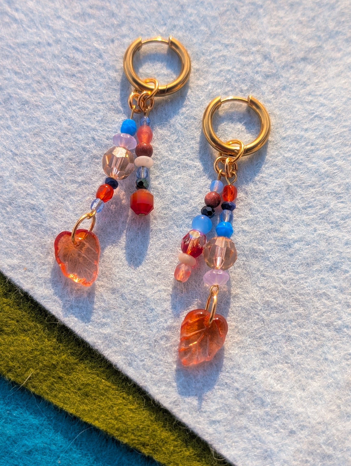 Goldstone, Onyx, Lapis, Carnelian, Firepolish, Glass Leaf - Gemstone Gallery #3