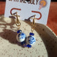Charms - Blue Enamelware Drop