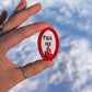 Fridge Magnets - Fuck Ice - Red Oval Frame - 100% donated to NE Appleseed