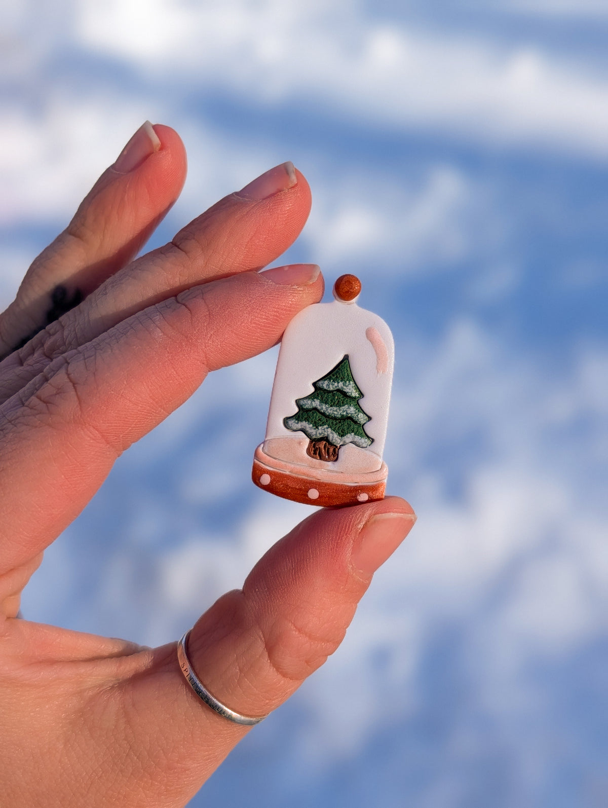 Fridge Magnets - Winter Tree Cloche
