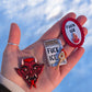 Fridge Magnets - Fuck Ice - Red Oval Frame - 100% donated to NE Appleseed