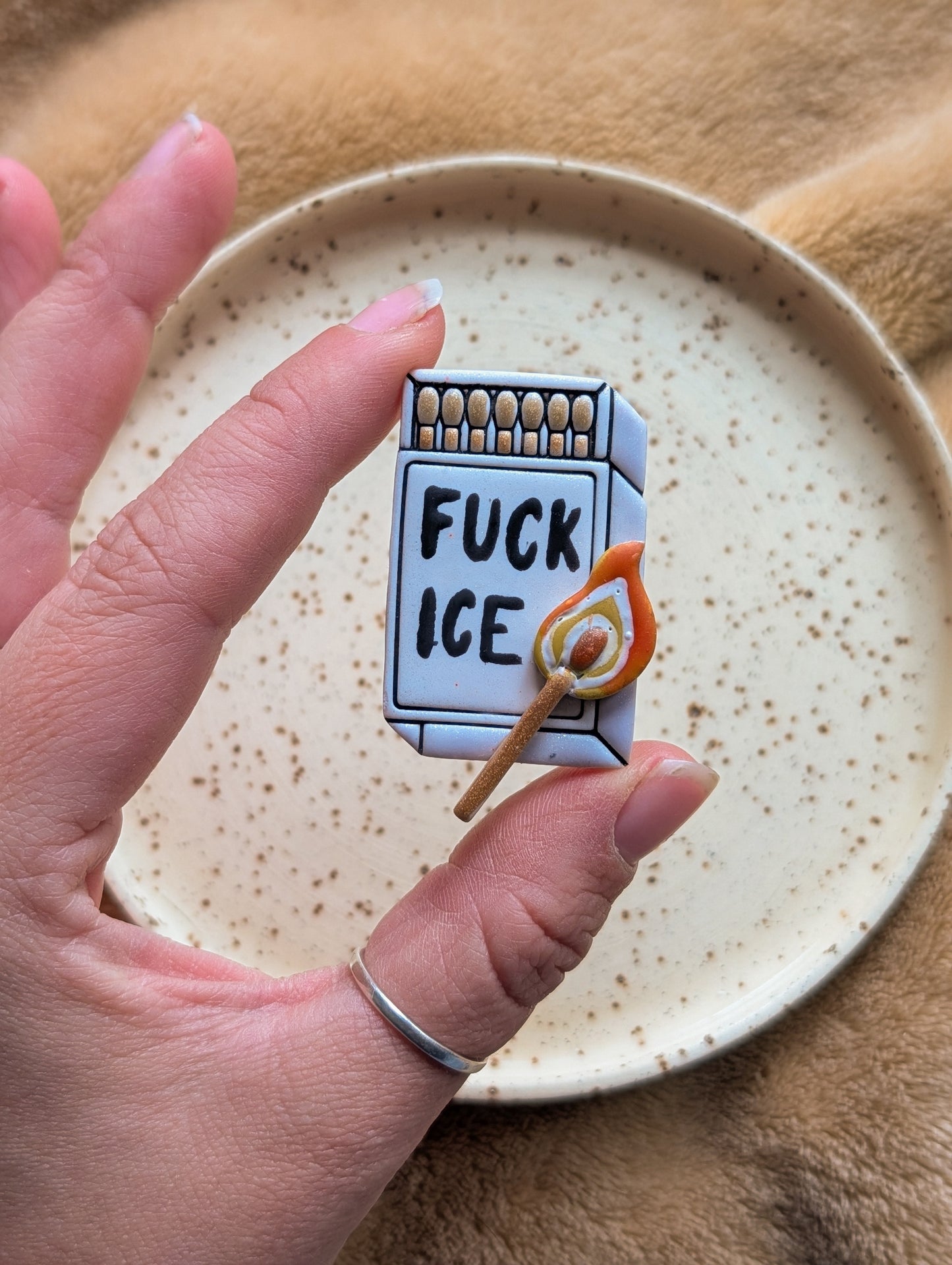 Fridge Magnets - Fuck Ice - Melt Ice Matchbook - 100% donated to NE Appleseed