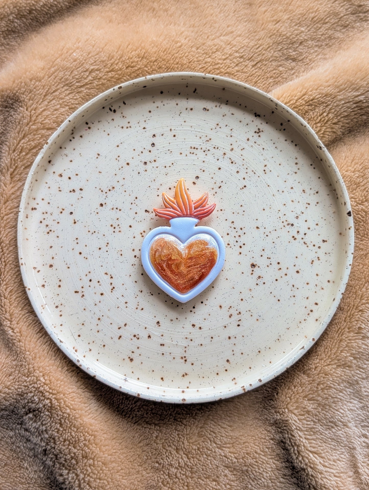 Fridge Magnets - Sacred Heart - Golden