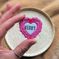 Fridge Magnets - Resist Floral Heart - 100% donated to NE Appleseed
