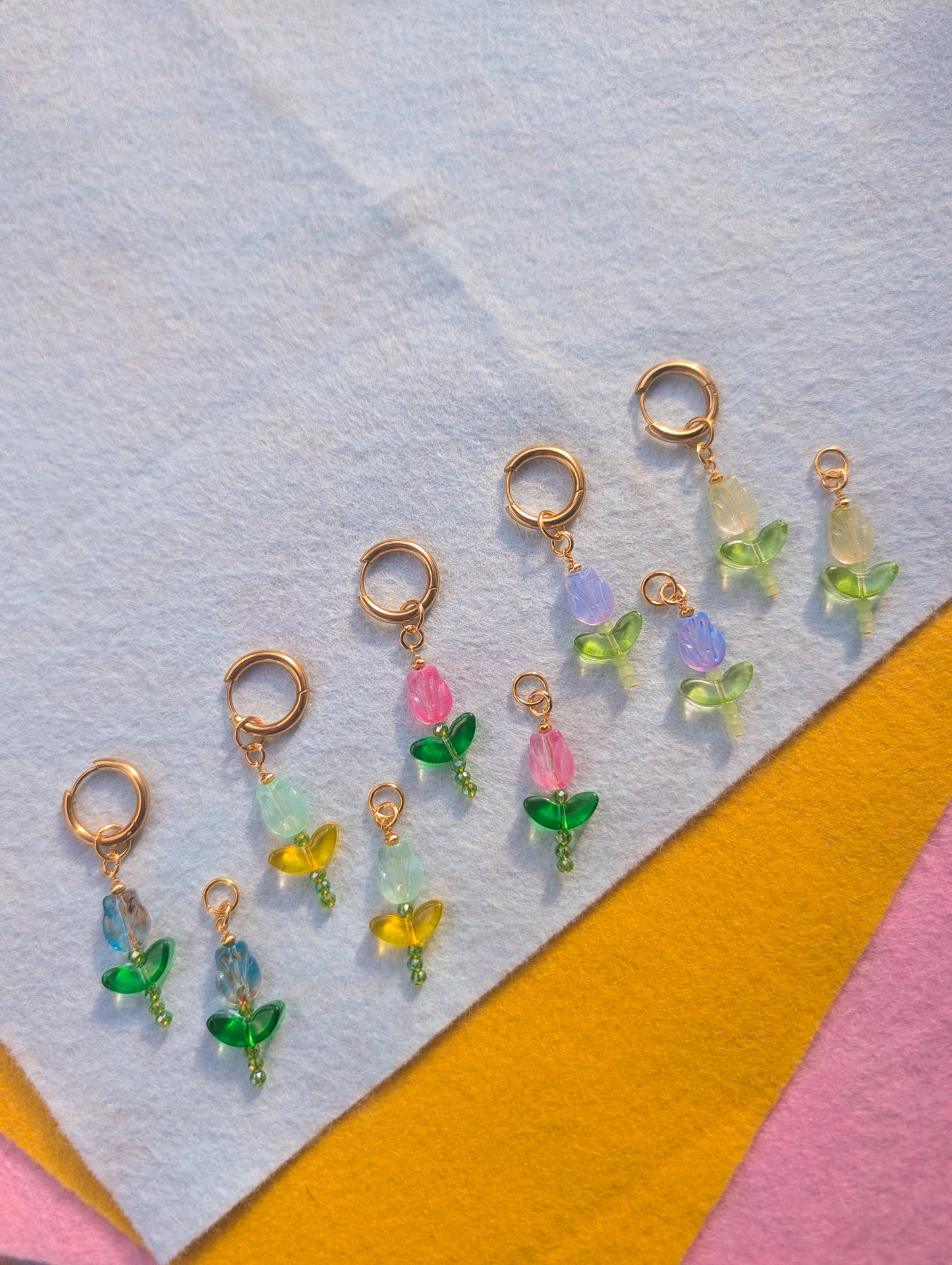 Charms - Tulips - Chose Your Color