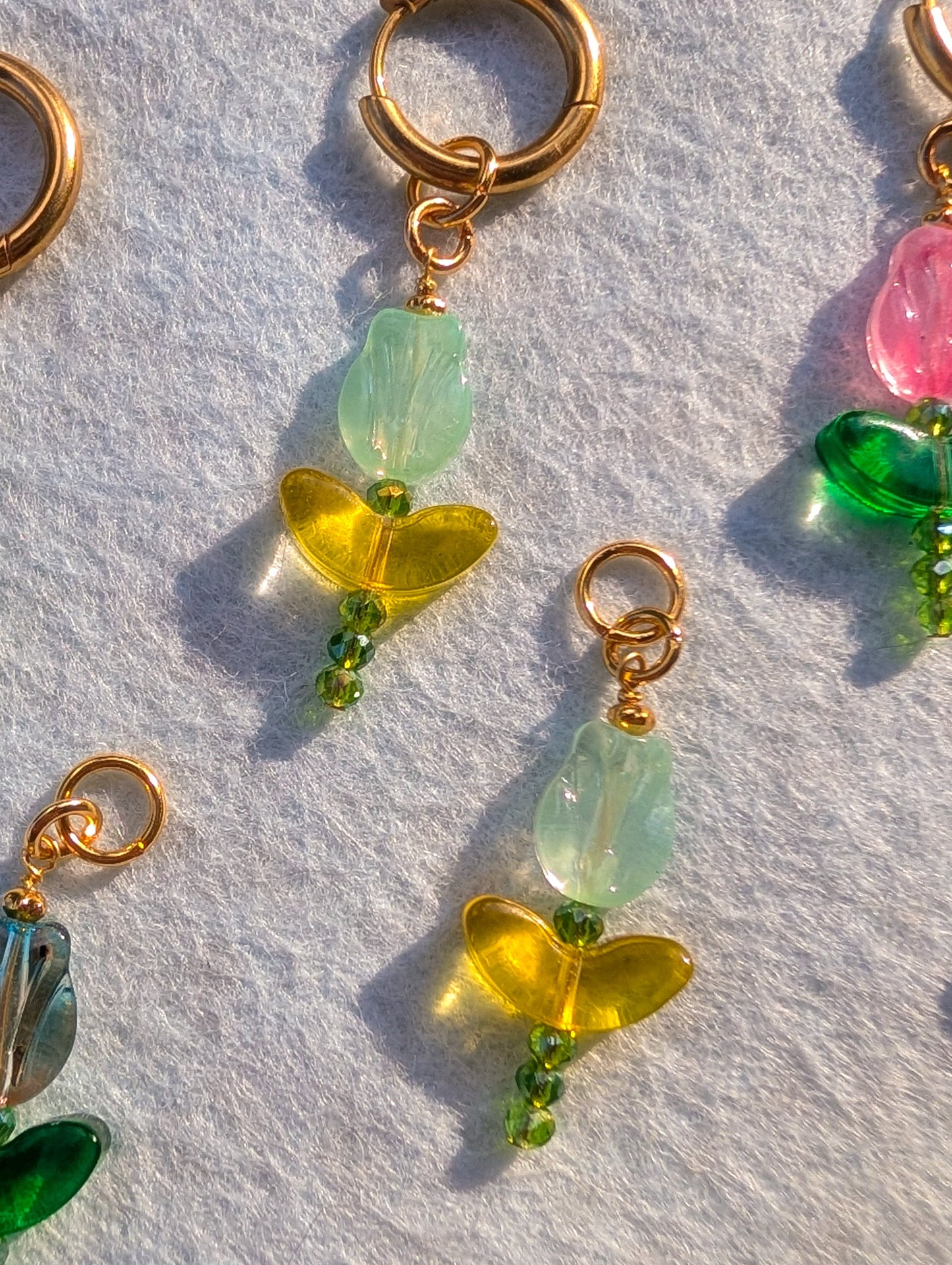 Charms - Tulips - Chose Your Color