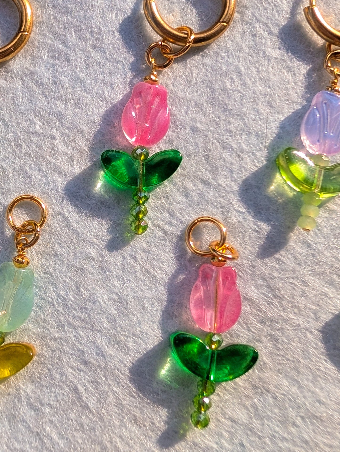 Charms - Tulips - Chose Your Color