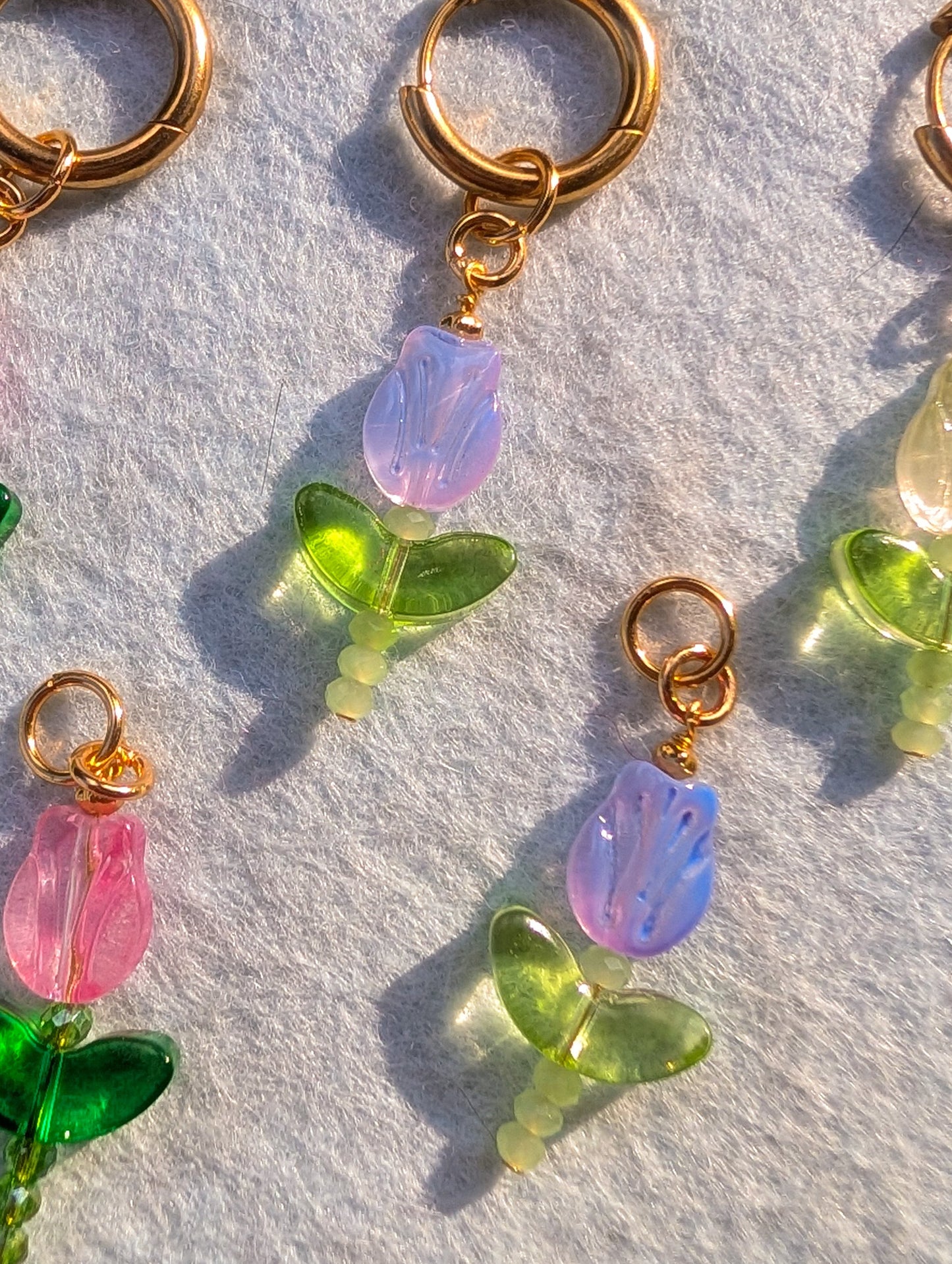 Charms - Tulips - Chose Your Color