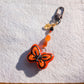 Bag Charm - Monarch Butterfly - Stoneware Pottery