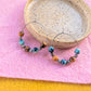 Daily Hoops - Leopard Spots - Blue, Amber, Silver