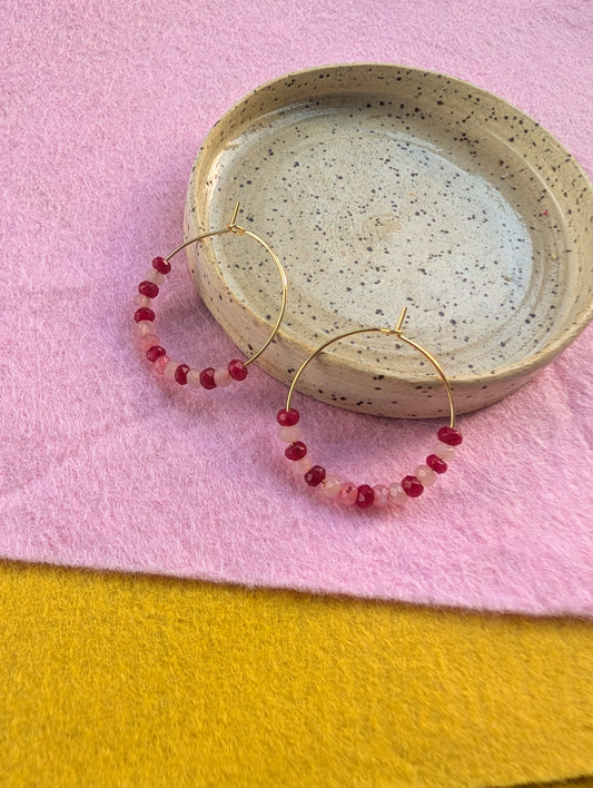 Daily Hoops - Strawberry Jade - Dark