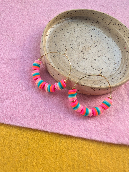 Daily Hoops - Summer Heishi - Stripes