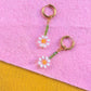Charms - Glass Daisy Drops