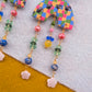 Soft Arch Drops - Ants at the Picnic - Pearl, Sodalite, Jade, Citrine, Vintage Beads