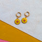 Charms - Yellow Enamel Daisies