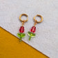 Charms - Tulips - Red