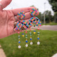 Soft Arch Drops - Ants at the Picnic - Pearl, Sodalite, Jade, Citrine, Vintage Beads