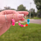 Daily Hoops - Summer Heishi - Colorblock Dark to Light