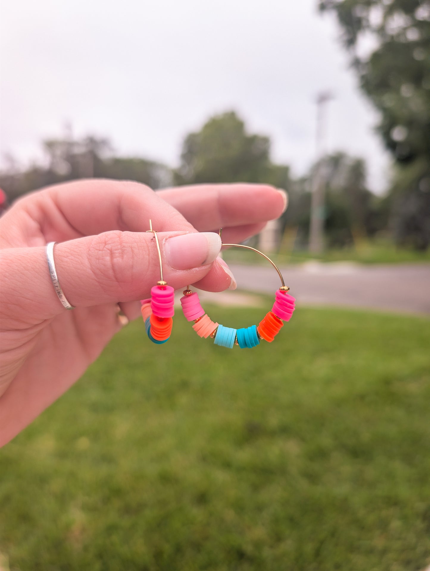 Daily Hoops - Summer Heishi - Colorblock Alternating