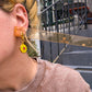 Charms - Yellow Enamel Daisies
