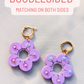 Doublesided Flowers - Speckled Grape - Iridescent Flowers