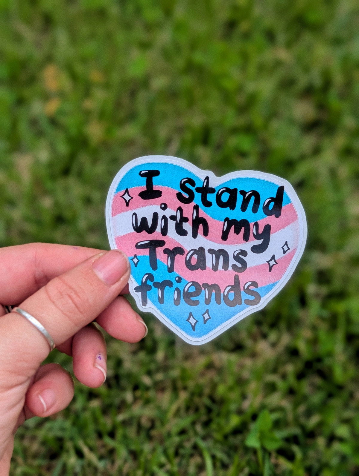 Heart - I Stand With my Trans Friends
