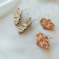 Mercury Glass Ornaments - Gold