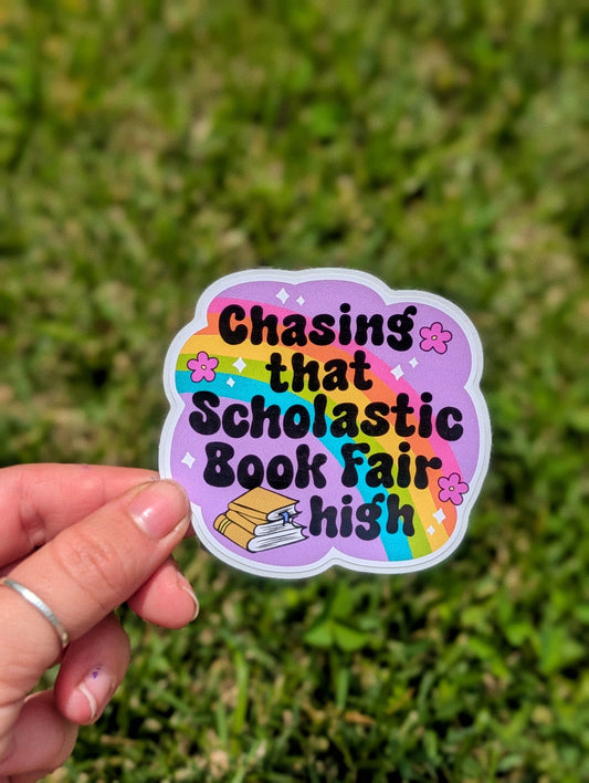 Chasing that Scholastic Book Fair High