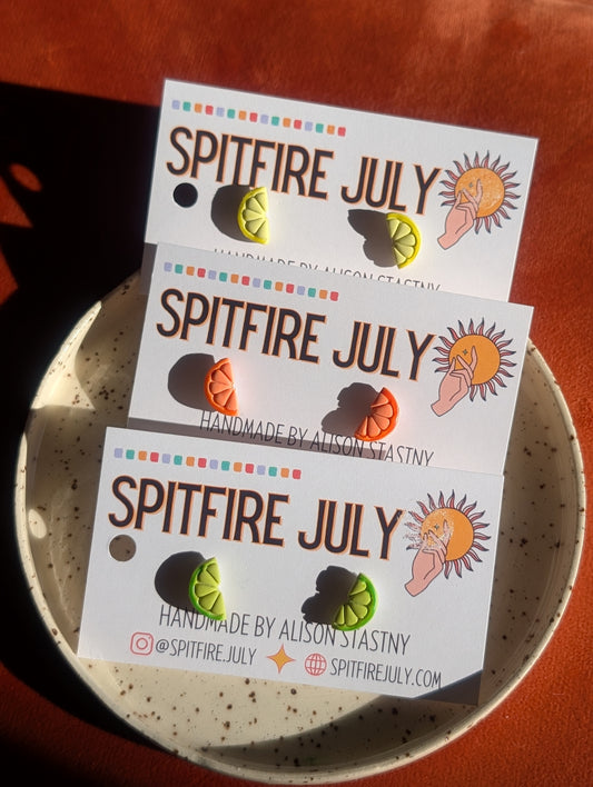 Stud - Citrus Slices